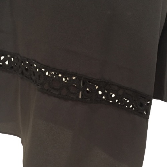 WALTER BAKER Black Graham Off Shoulder Dress Sz 4 NWT - Picture 4 of 11